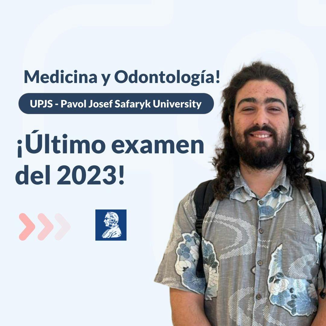 Ultimo examen del 2023 de medicina y odontologia en la universidad Pavol Josef Safarik